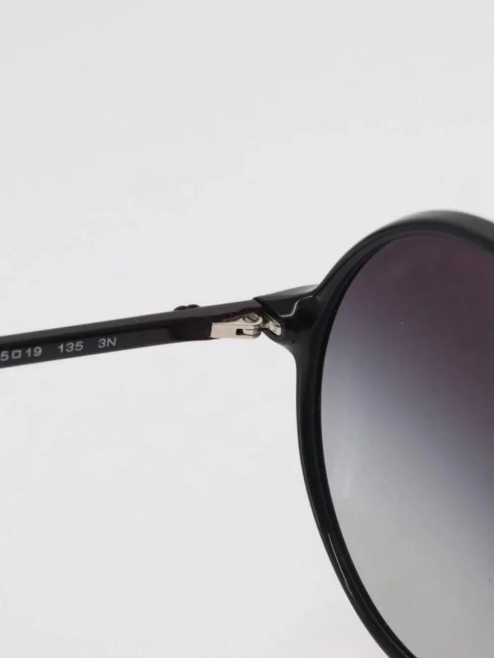 CHANEL Sunglasses plastic Black 5279-A CC Auth BA12282